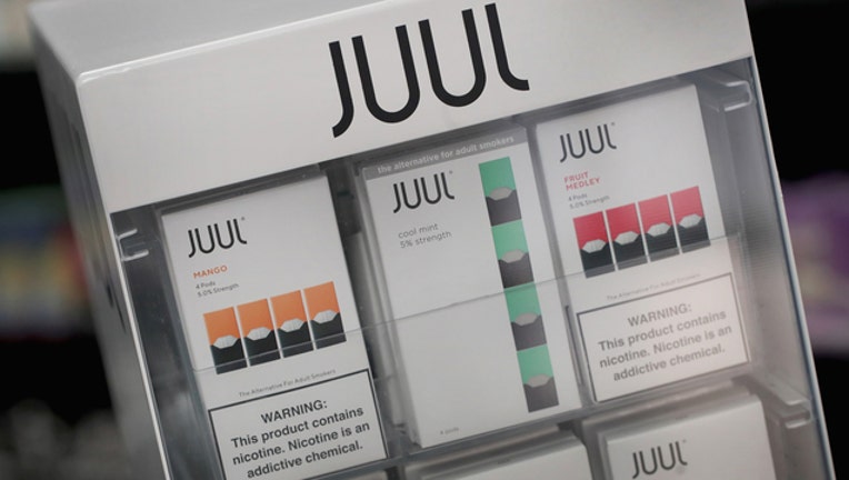 Juul halts sales of fruit dessert flavored pods for e cigarettes