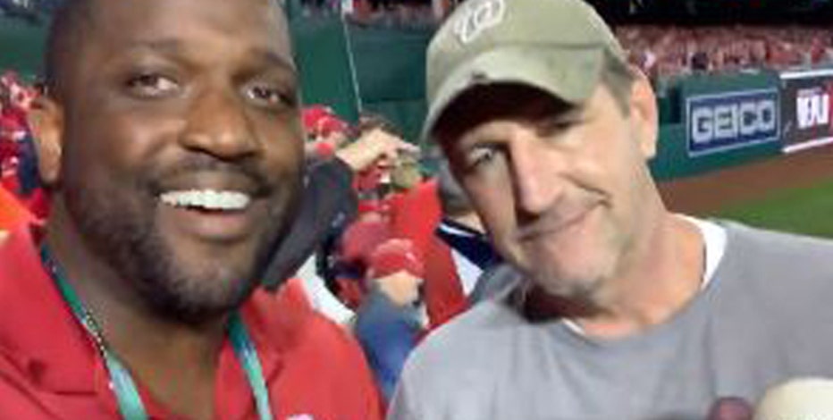 Frantic Fans Storm Dugout at Washington Nationals Game During