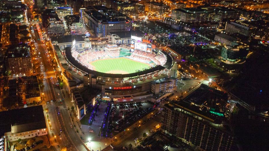 nationals park aerial view