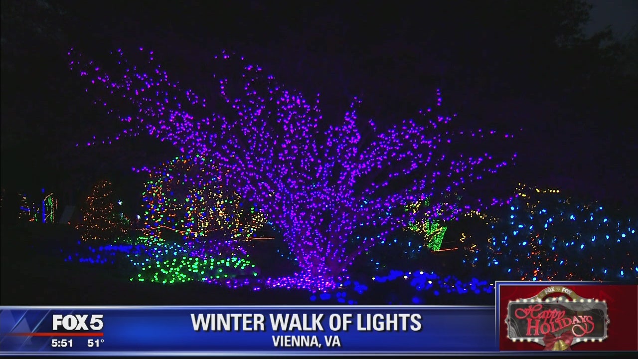 Winter Walk of Lights at Meadowlark