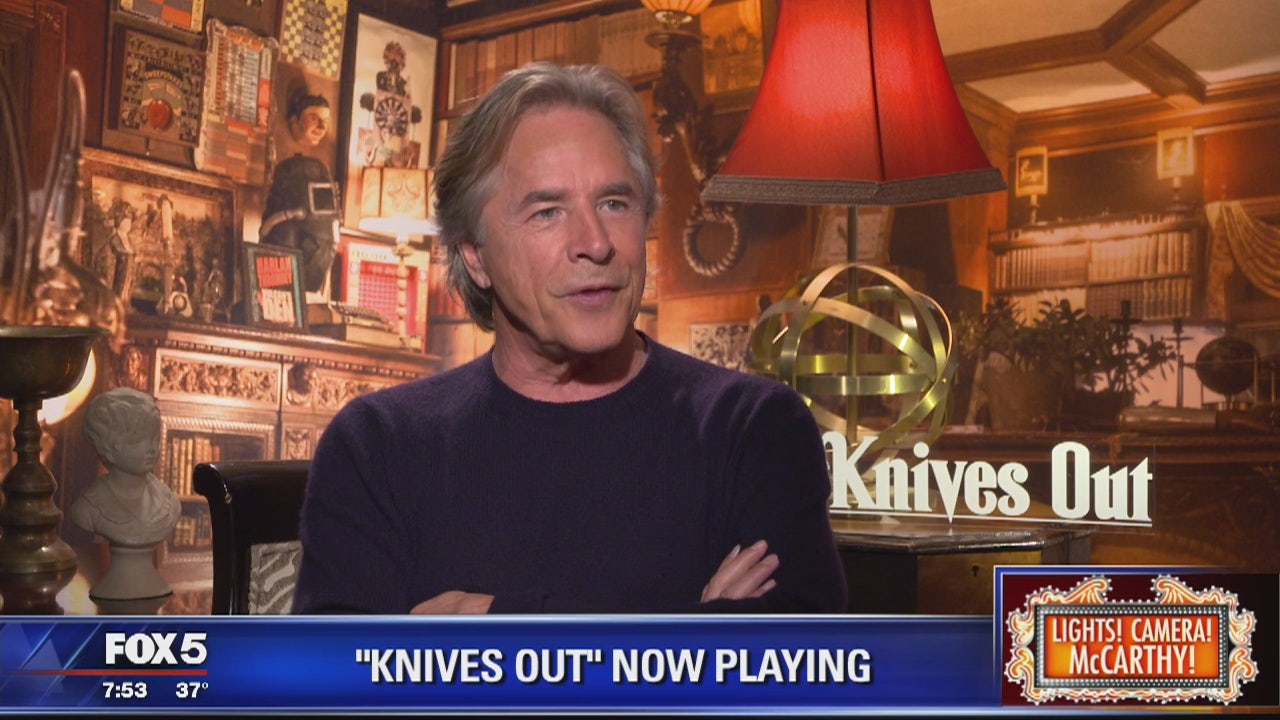 Don Johnson talks Knives Out