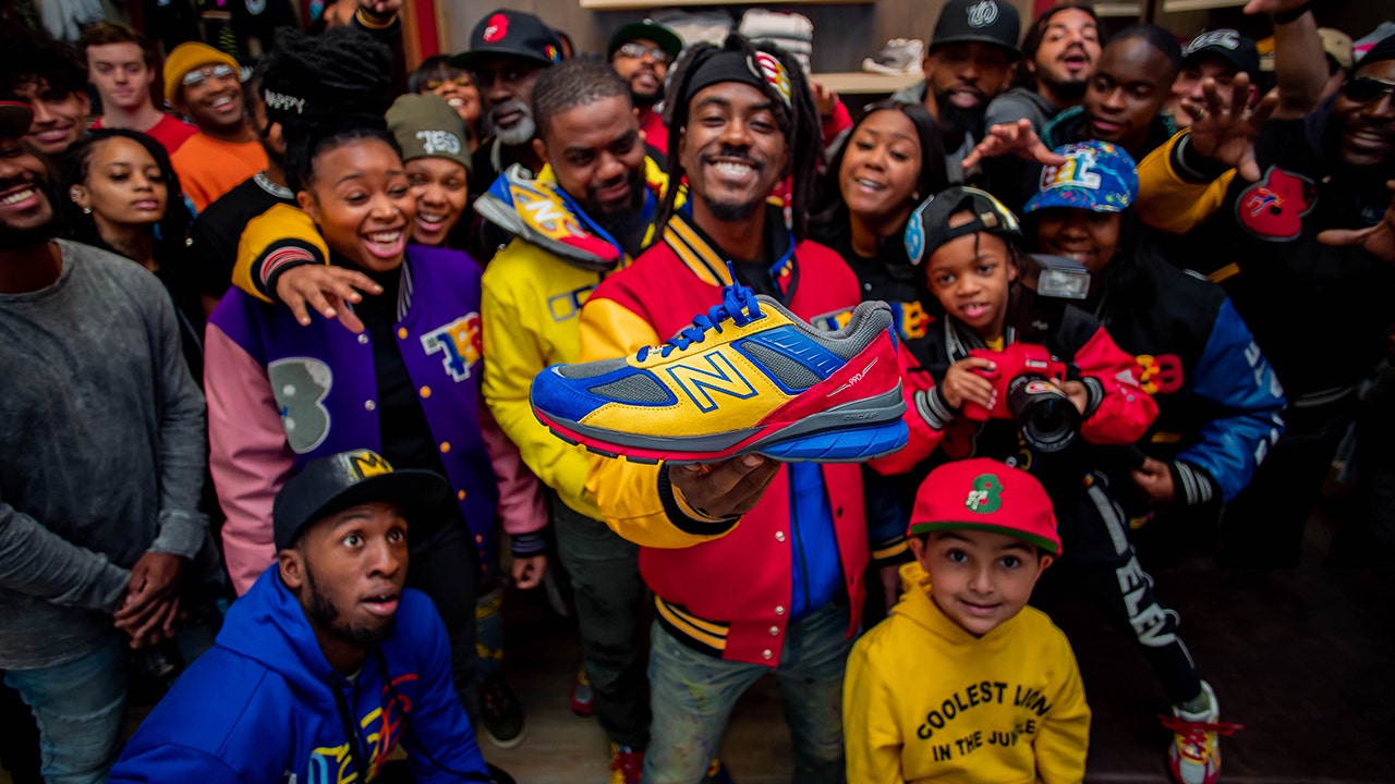 DC native philanthropist launches sneaker collaboration with New