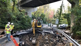 Expect traffic congestion Thursday morning in parts of northern Virginia, DC for water main break repairs