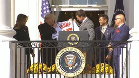 World Series champ Nationals take celebration to White House