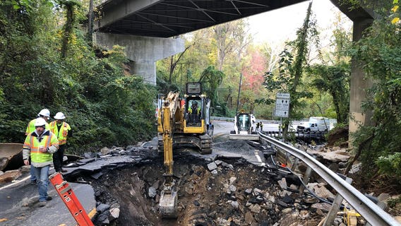 Expect traffic congestion Thursday morning in parts of northern Virginia, DC for water main break repairs