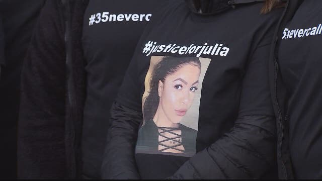 Justice for Julia: Family of woman who died after dropped off by Redskins safety Montae Nicholson gather before game