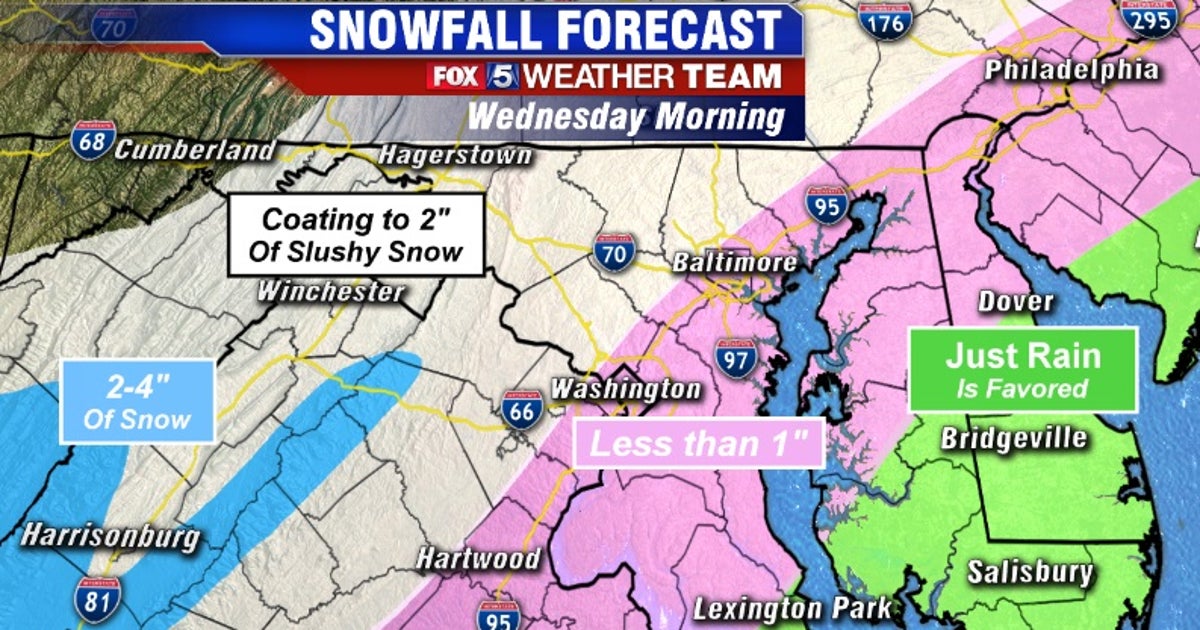 Rain, snow mix overnight makes for slippery Wednesday morning commute ...