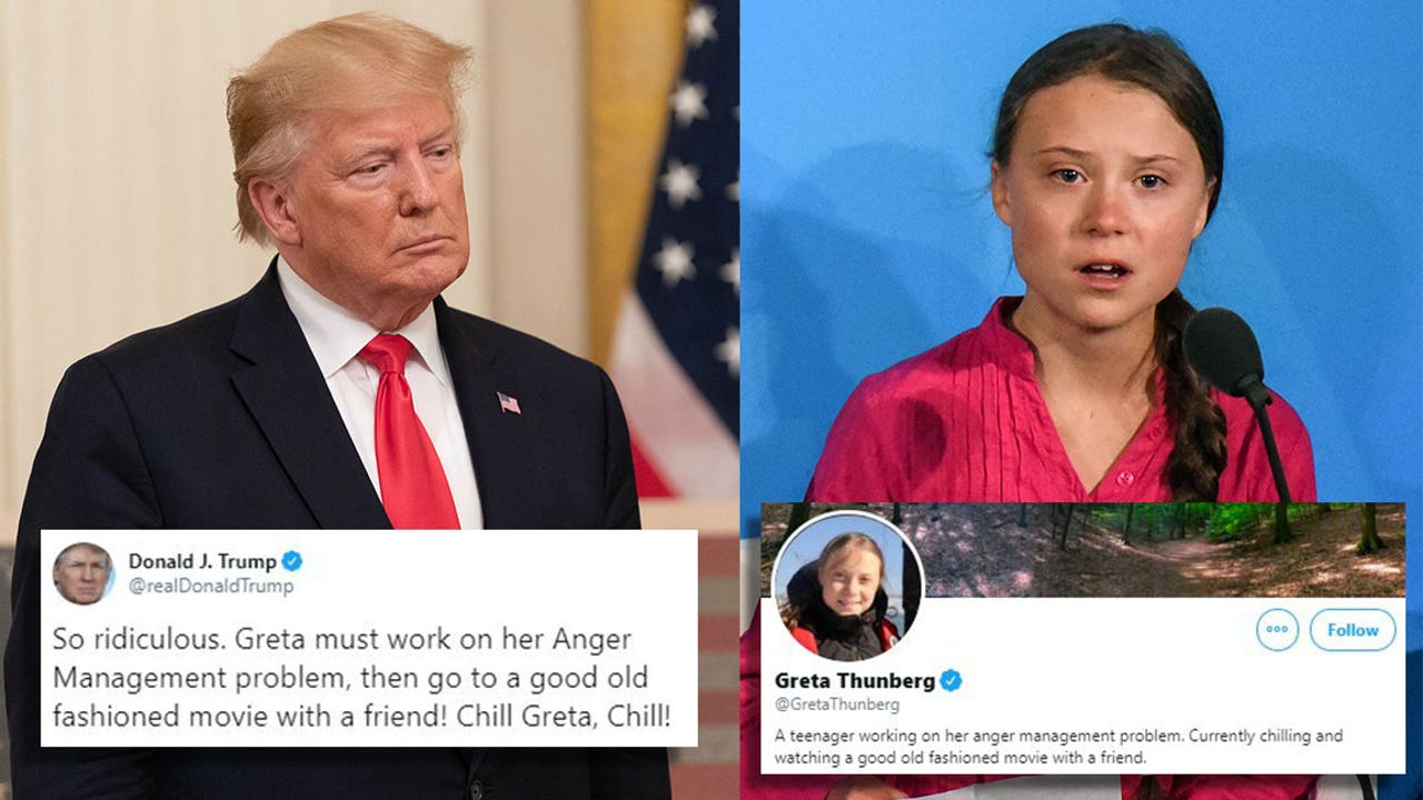 Greta Thunberg changes Twitter bio in response to Trump ...