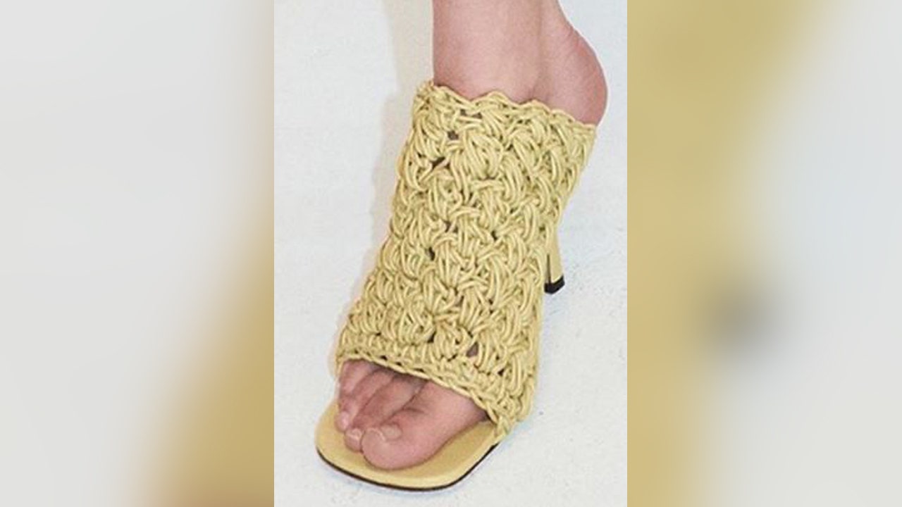 New designer Italian heels look like ramen noodles