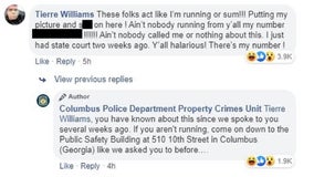 Wanted man appears to respond back to police's Facebook post about him