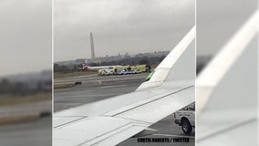 Reports of smoke in cabin prompts emergency evacuation of plane at Reagan National