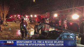 Montgomery County firefighters go to wrong address during Wheaton blaze