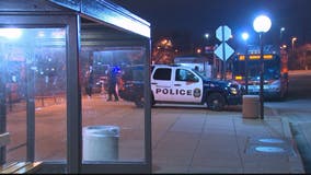 Shots fired, strike bus shelter at Anacostia Metro station