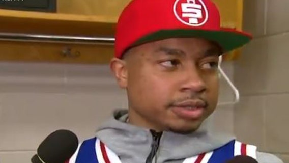 Wizards' Isaiah Thomas says Frosty giveaway led to confrontation with fan in stands