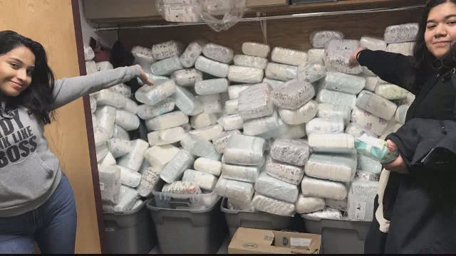 Project Opportunity helping teen parents graduate school, have clean diapers for their kids