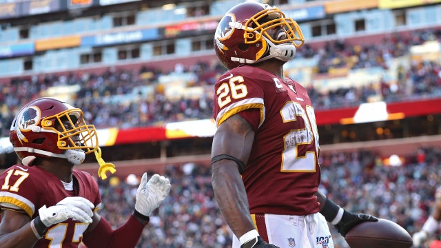 Adrian Peterson rushes into the record books, but Redskins still fall to Eagles