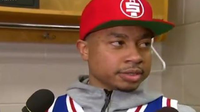 Wizards' Isaiah Thomas says Frosty giveaway led to confrontation with fan in stands