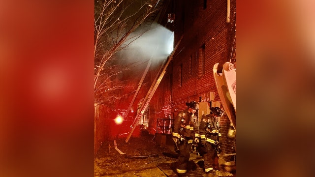 2 children in serious condition after being thrown from burning building in DC