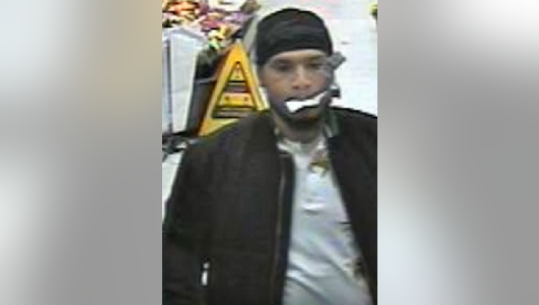 GIANT ARMED ROBBERY SUSPECT