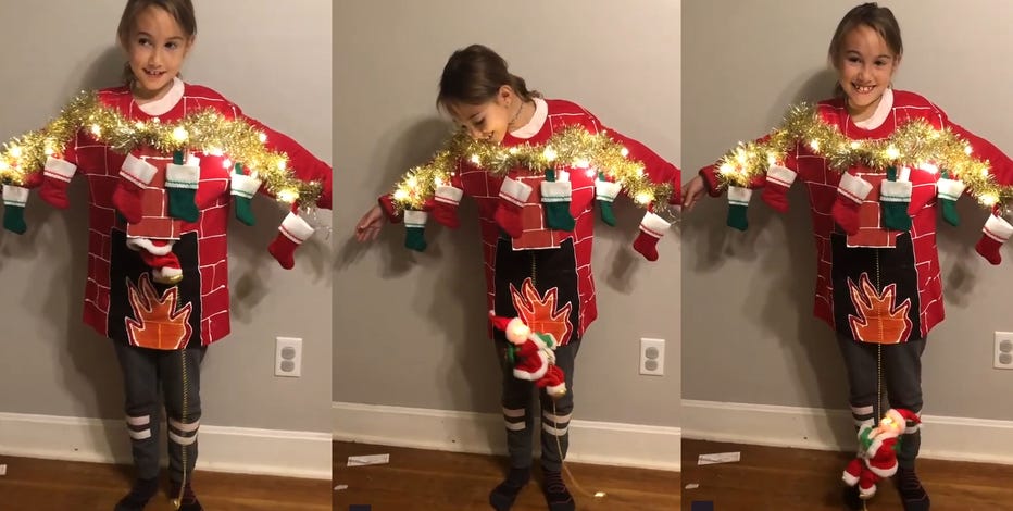Yep, Megan Grimes Just Created the Best Ugly Christmas Sweater Ever