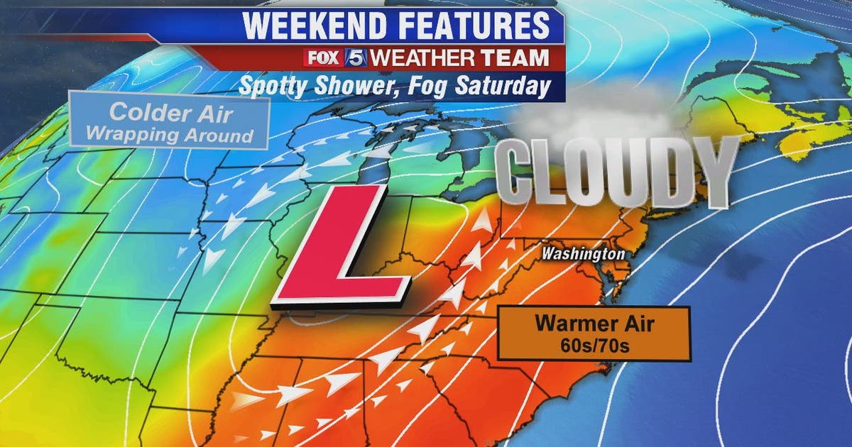 Warm weekend ahead with temperatures near 70 degrees | FOX 5 DC