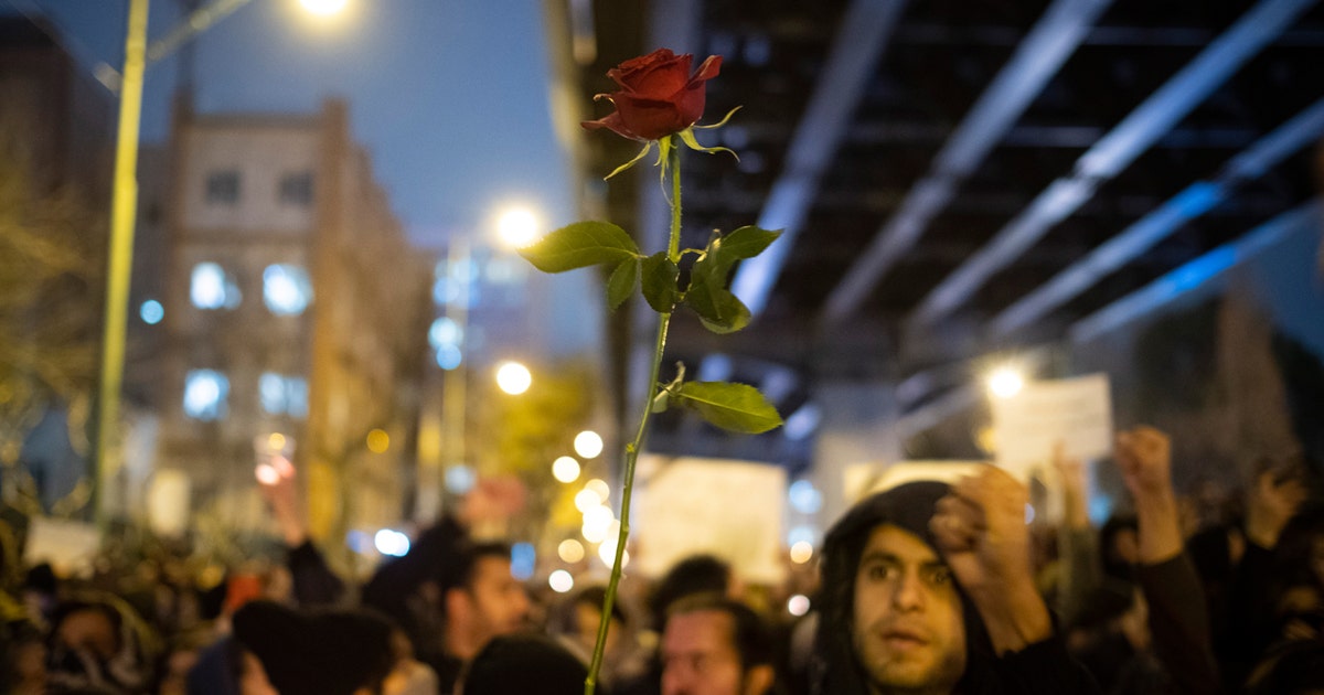 Iran anti-government protests erupt over shooting down of Ukrainian ...