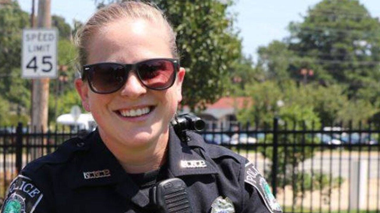 A 24-year-old police officer in Virginia died after being dragged by a vehi...