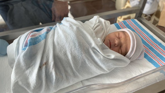 Sibley Memorial Hospital welcomes its first baby of the New Year