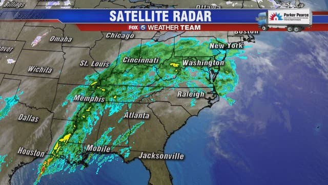 Grab the rain gear! A soggy first Friday of 2020 expected for much of DC region