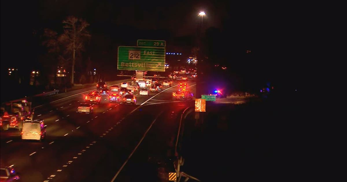 Man dead in early morning crash on I-95 in Prince George’s County | FOX ...