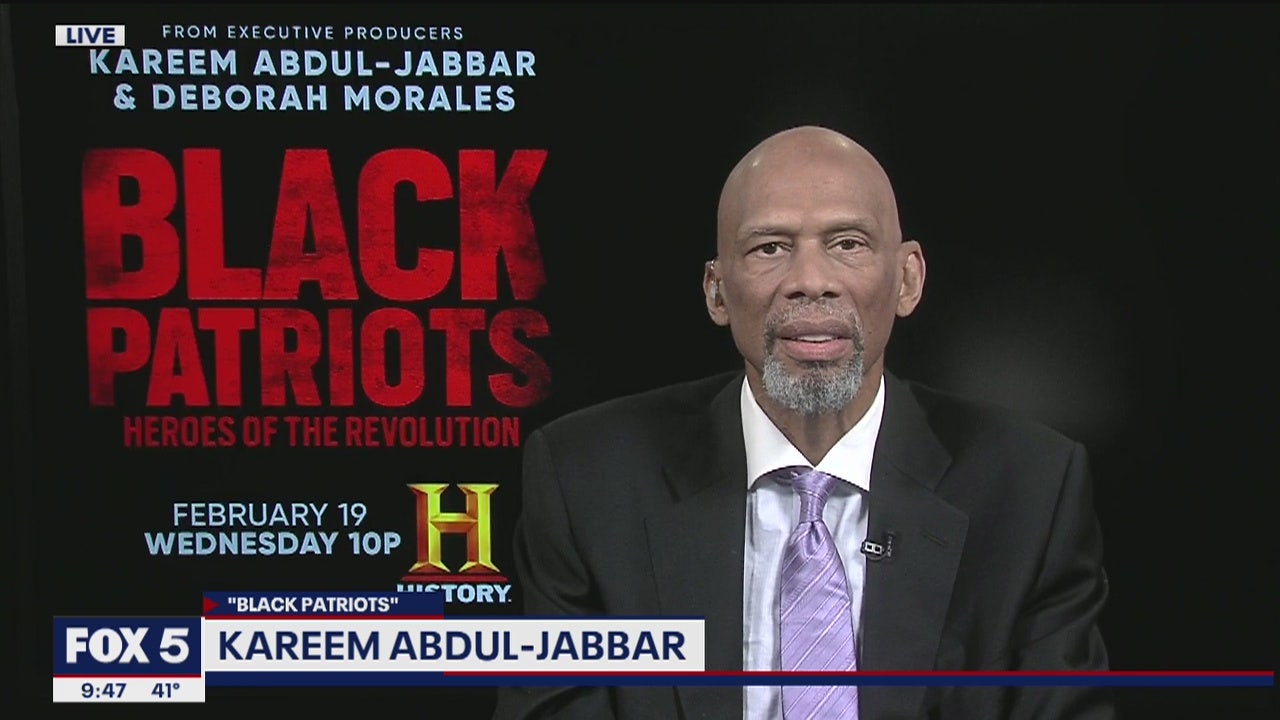 Kareem Abdul-Jabbar discusses new documentary Black Patriots: Heroes of ...