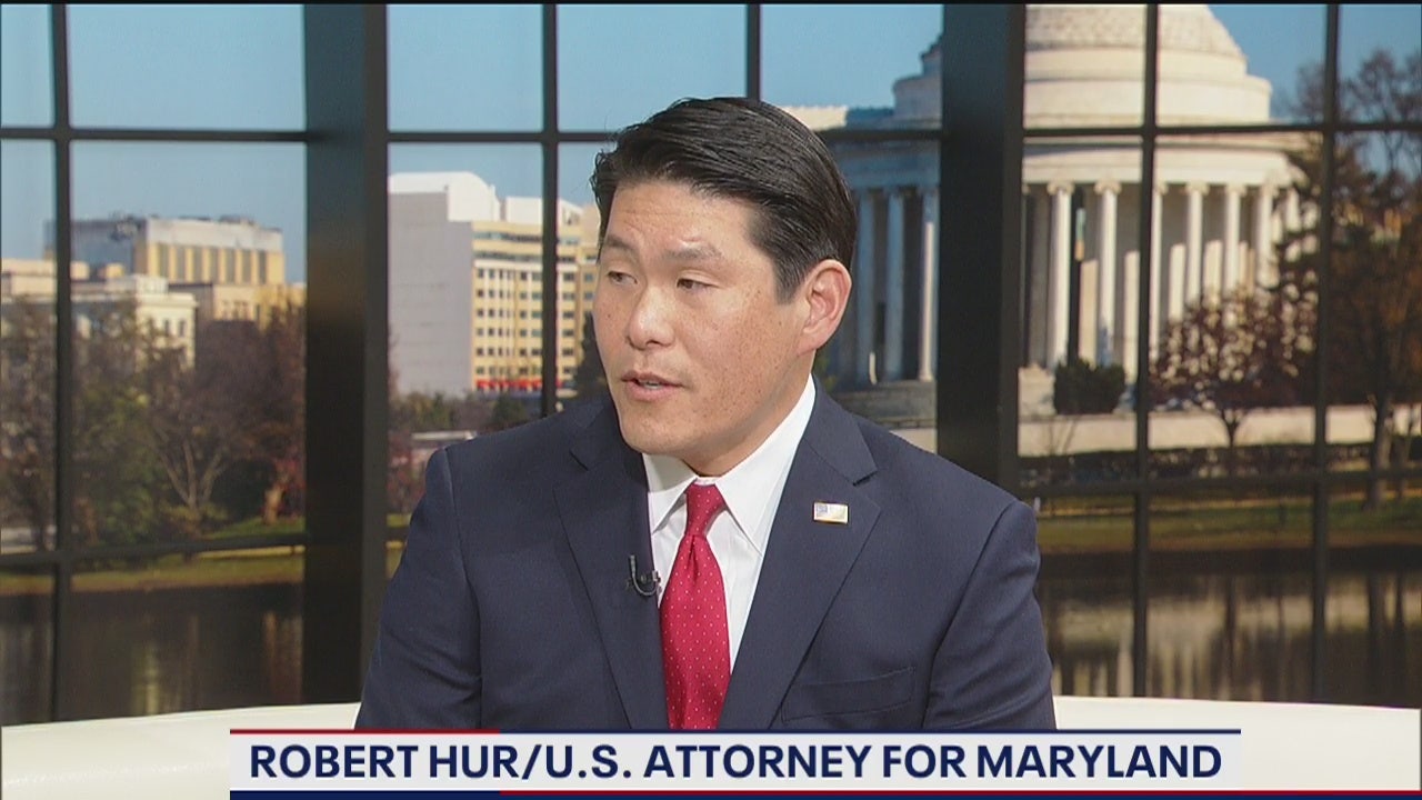 US Attorney for the District of Maryland Robert Hur discusses ...