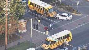 No serious injuries following Montgomery County school bus crash in Rockville area