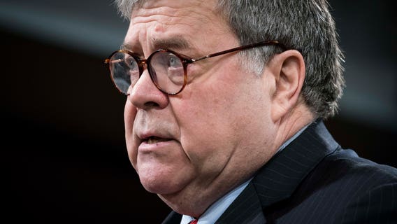 Barr: DOJ may side with citizens who sue states over 'onerous' coronavirus restrictions