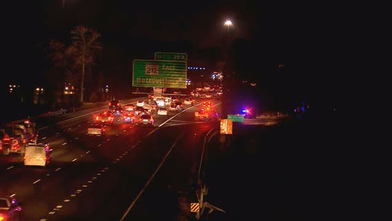 Man dead in early morning crash on I-95 in Prince George’s County