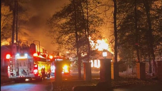 Fire destroys home under renovation in Accokeek area of Prince George's County