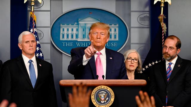 President Trump says US 'very ready' for coronavirus; VP Pence to lead response