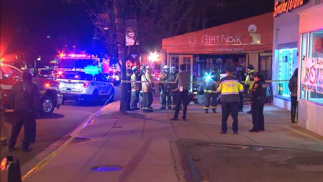 Video: Driver makes it out without a scratch after car crashes into Northwest DC restaurant