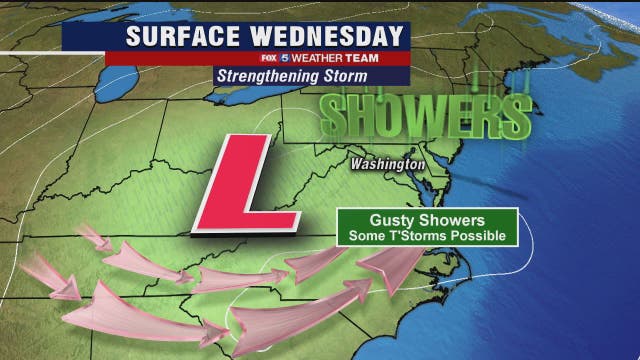 Dense fog Wednesday morning; evening rain, thunderstorms possible