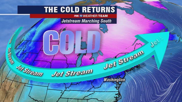 Cool, dry and breezy Wednesday; colder temps late week before warmer weekend