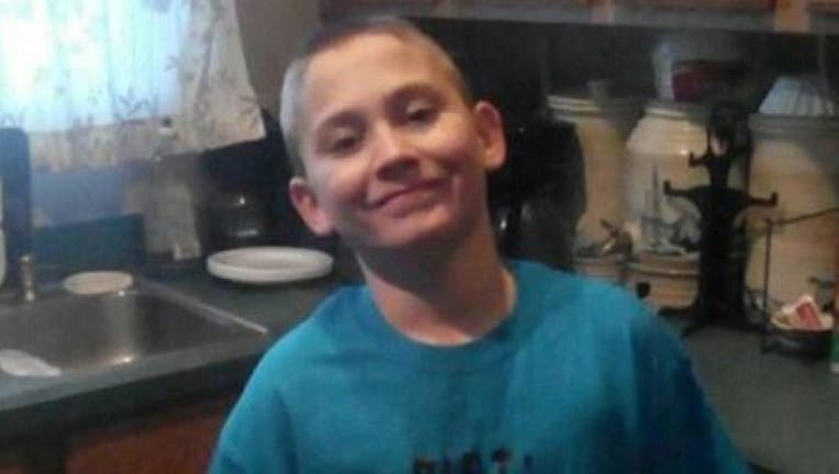 James Alex Hurley, 12, was found beaten to death earlier this month at a home in West Yellowstone, Montana.