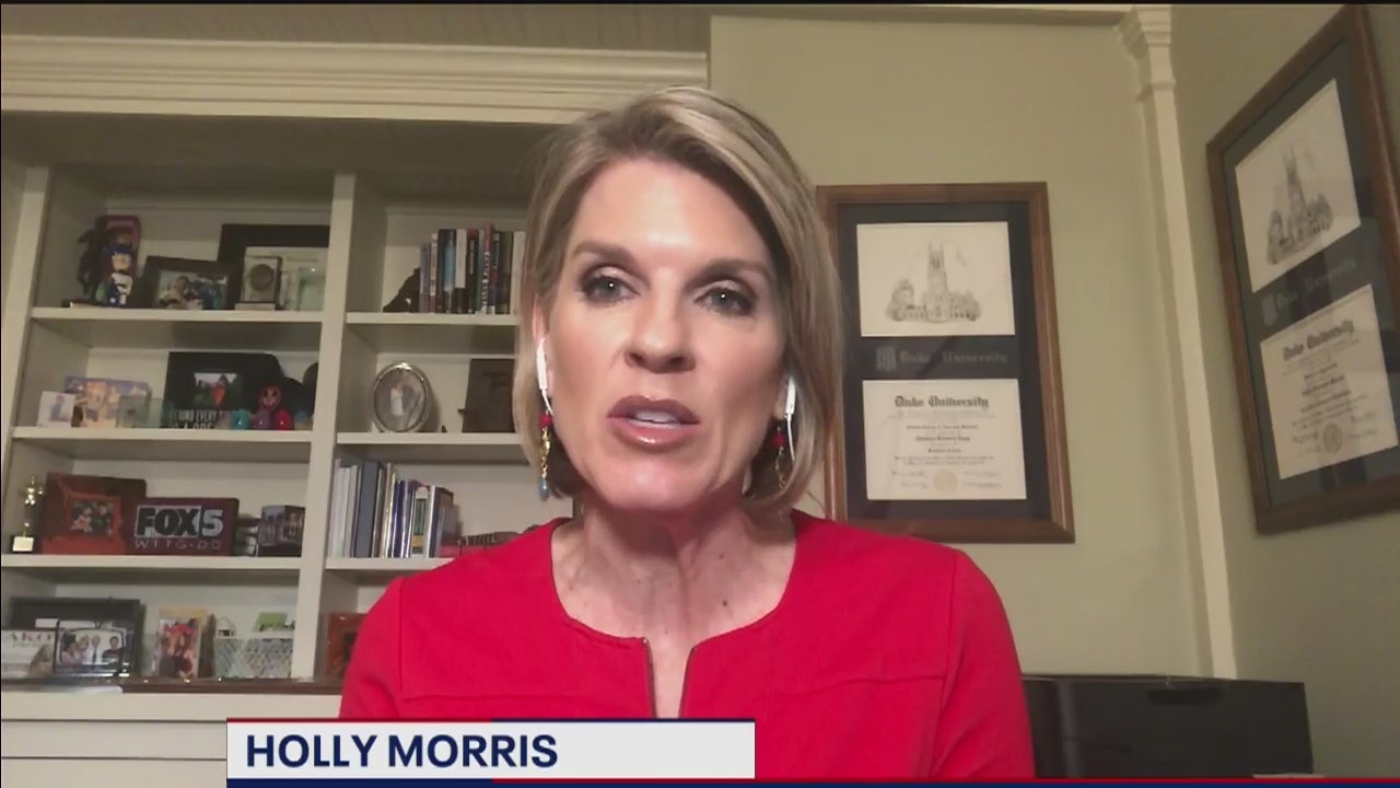 Fox 5s Holly Morris Practices Social Distancing By Working From Home