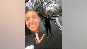 Her first marathon got canceled because of coronavirus. So she ran one by herself on the Mount Vernon Trail