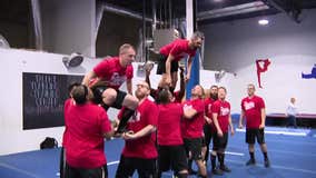 NJ dads join cheerleading squad to bond with daughters