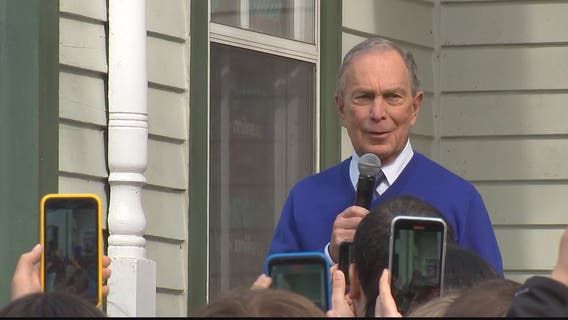 Mike Bloomberg says he has no plans to leave primary race