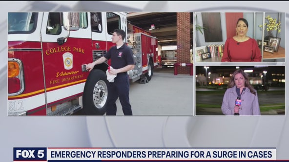 Emergency responders preparing for surge in COVID-19 cases