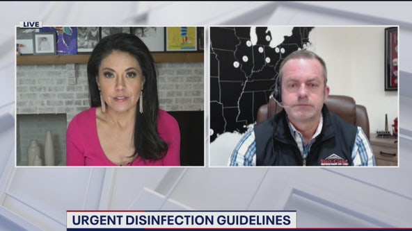 Disinfection guidelines to know amid coronavirus pandemic