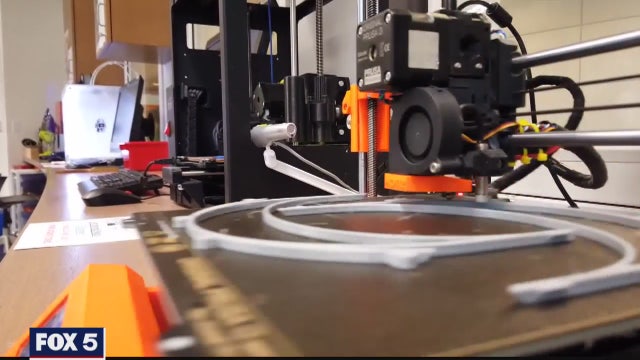 3D printers used to produce medical supplies amid coronavirus outbreak