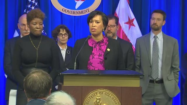 DC Mayor Bowser declares state of emergency after coronavirus cases increase to 10