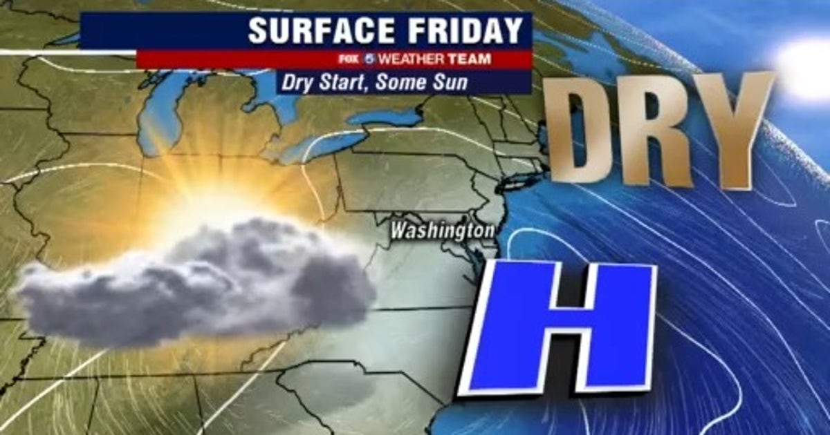 Cool and dry Friday with clouds and rain returning late tonight | FOX 5 DC